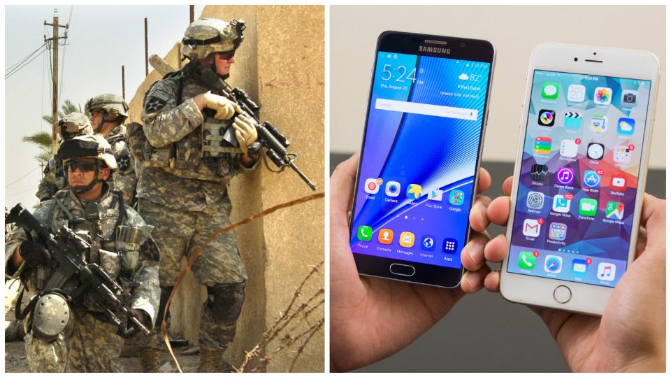 Samsungy nejsou pro americkou armádu dost dobré
